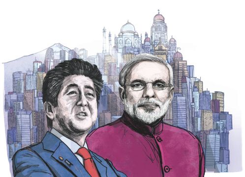 Abe and Modi